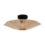 Good&Mojo Plafonnier Panama Rotin Jaune | Convient pour 1x E27 