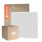 Lot 4x  Ledvance Panneau LED Eco 36W 3600lm 830 Blanc Chaud | 60x60cm - UGR 