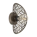 Eglo Wandlamp Swaby Staal Brons | IP20 - Geschikt voor 1x E27 