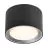 Nordlux Plafond Spot Landon 8 Metaal Zwart 6.5W 600lm - 827 Zeer Warm Wit | IP44 - 3-Staps Dimbaar