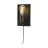 It's about RoMi Wandlamp Madrid Ijzer Zwart L | Geschikt voor 1x E27 