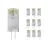 Voordeelpak 10x Noxion LED Bolt G4 0.9W 827 12V | Zeer Warm Wit - Vervangt 10W