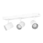 Eglo Plafond Spot Consuma 1 Staal Wit | Geschikt voor 3x GU10